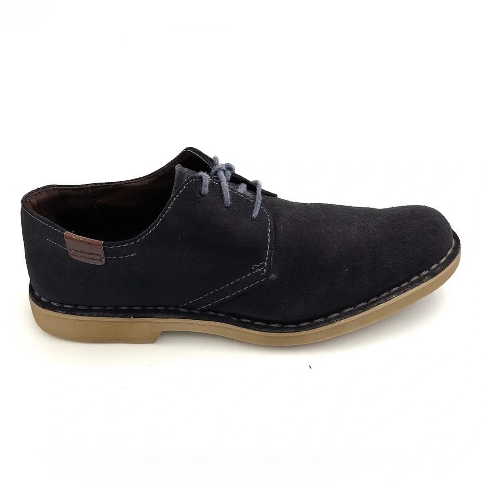 Johnston & Murphy Suede Shoes Sz 8.5 | Dark Gray | Dress or Casual | Lace-Up